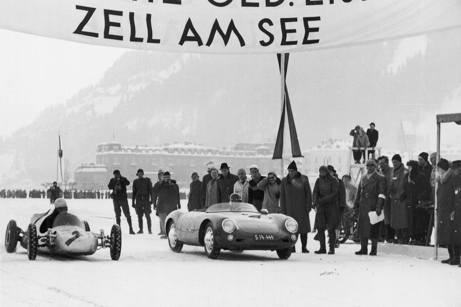 ポルシェでスキーをけん引する貴族の遊び「スキージョアリング」 〜 画像4