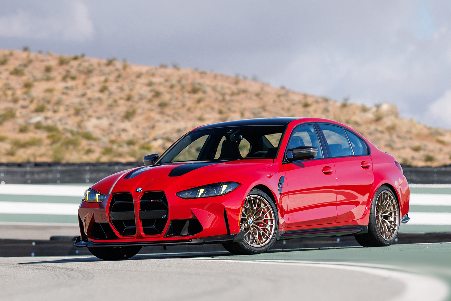 BMW M3 CS ハンドシャルターのフロントスタイリング