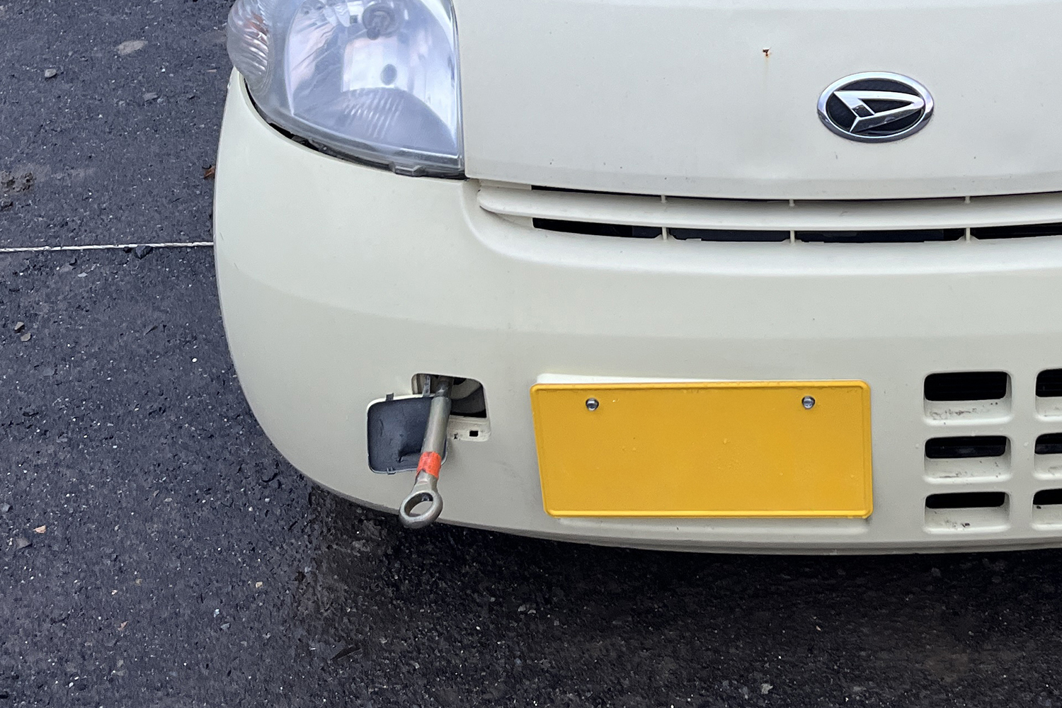車載けん引フック