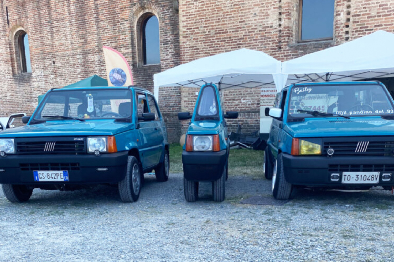 イタリア人ユーチューバーが作った車幅50センチのフィアット・パンダがいろいろヤバい 〜 画像2