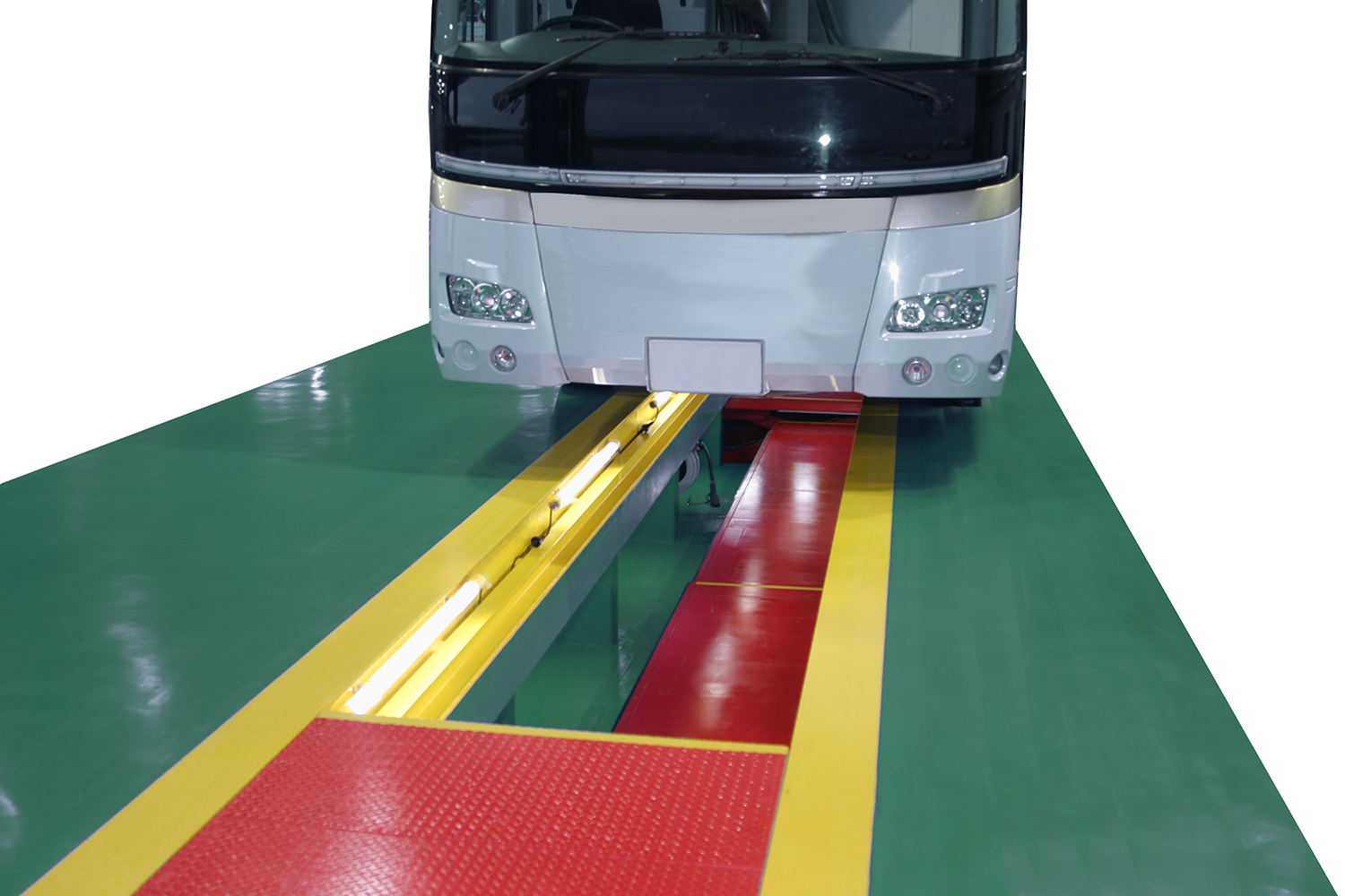 トラック整備場のイメージ