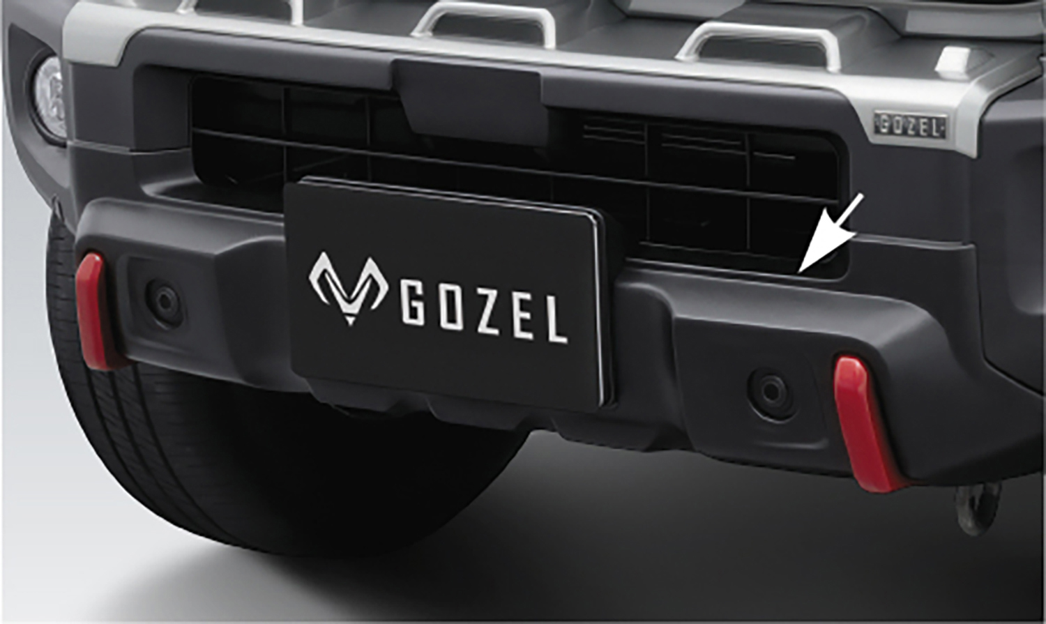 AWIN製GOZELパーツを装着したジムニーシエラ