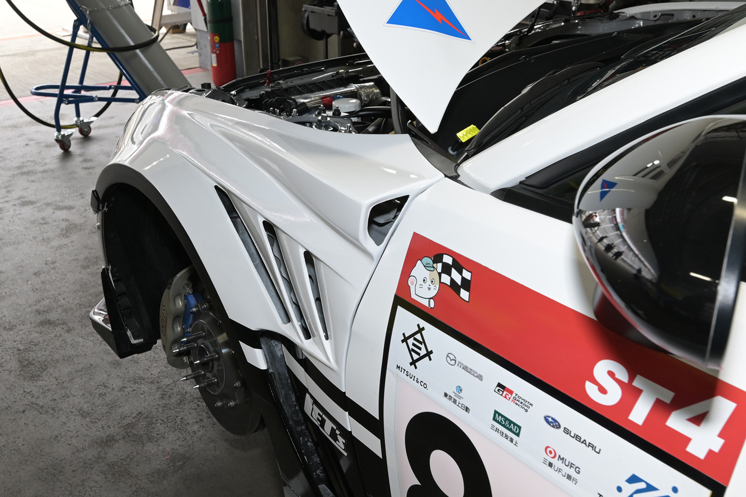 ST-4クラスを戦い抜く86号車「K・M・S・D GR86」の団結力に感激 〜 画像96