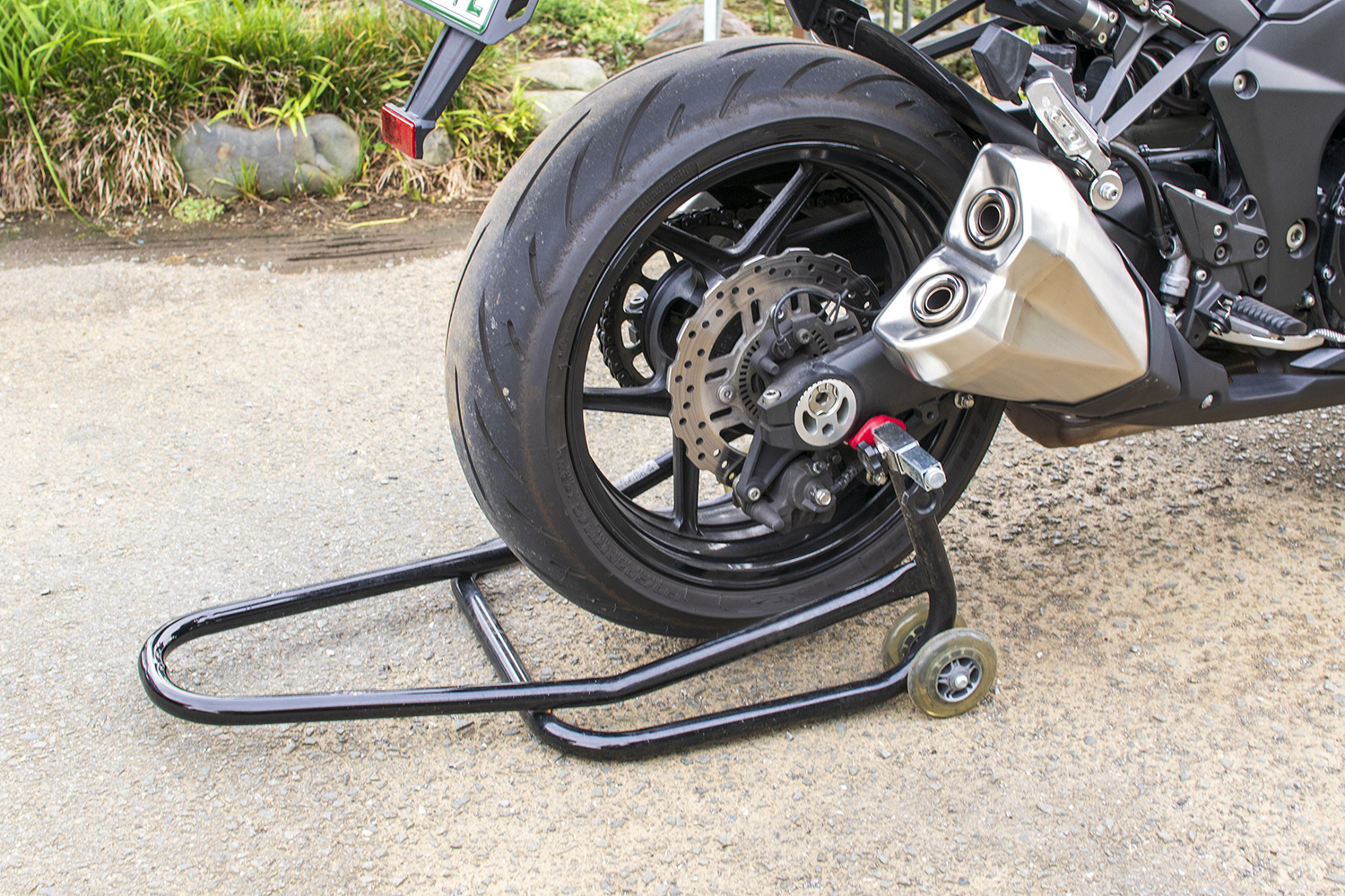 バイクのタイヤのイメージ