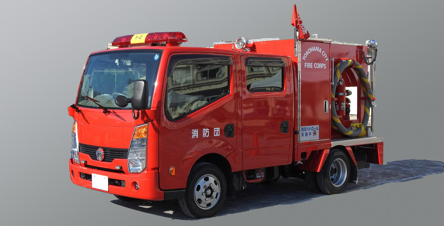 ポンプ車のイメージ