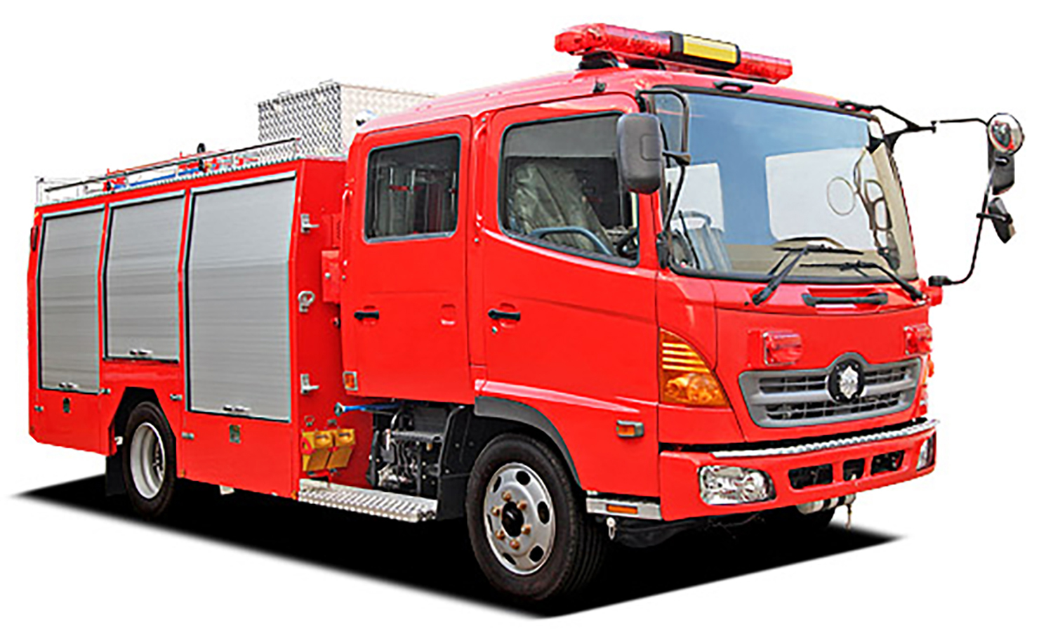 水槽付きポンプ車のイメージ