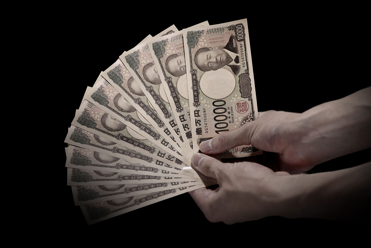 1万円札のイメージ