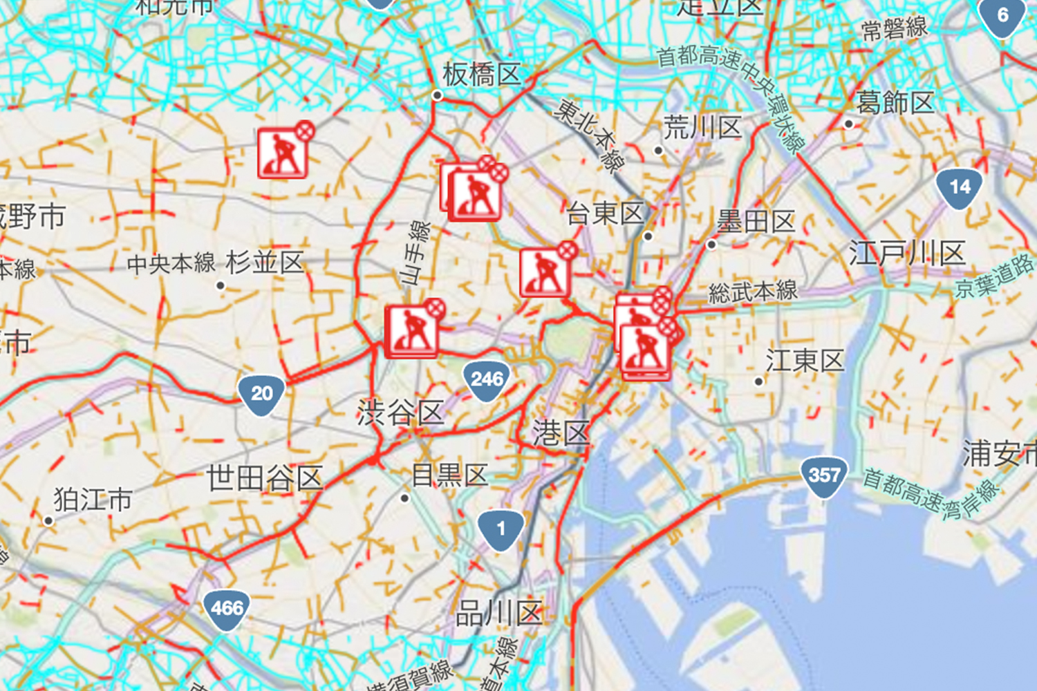 トヨタとホンダが展開中の「通れた道マップ」と「通行実績情報マップ」とは 〜 画像2