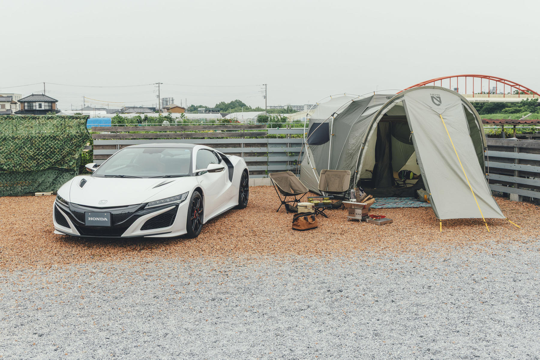 ホンダアクセスアウトドア体感撮影会で展示されたNSX 〜 画像19