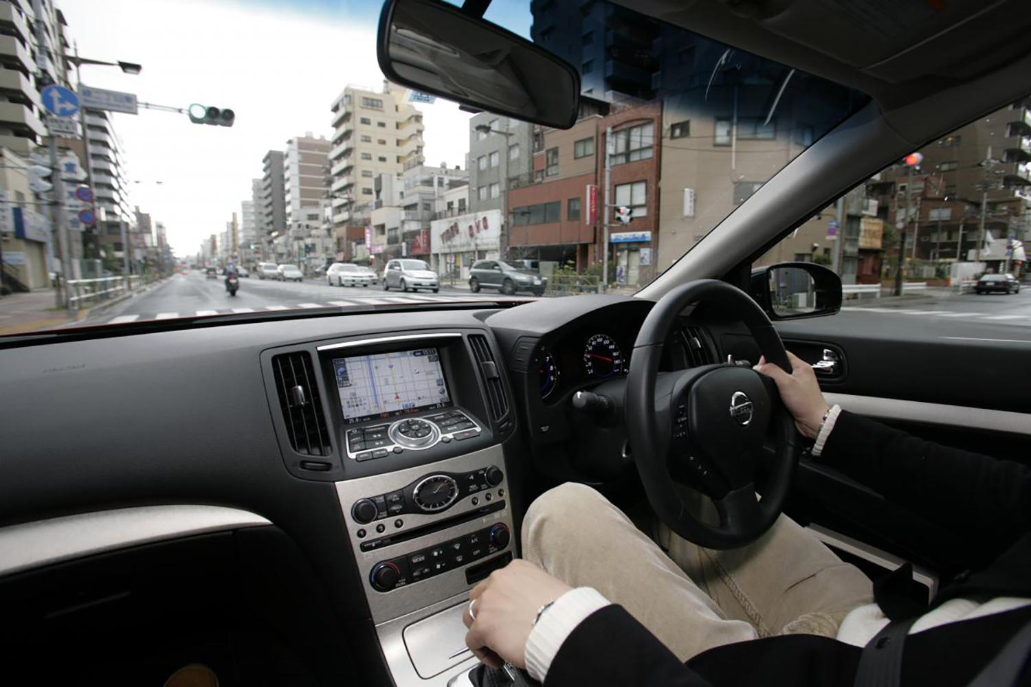 街なかでのクルマの運転