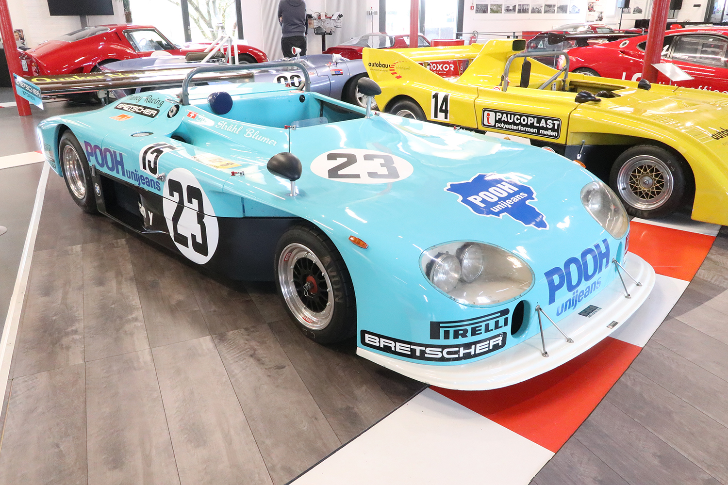 1978 Sauber C5のフロントスタイリング