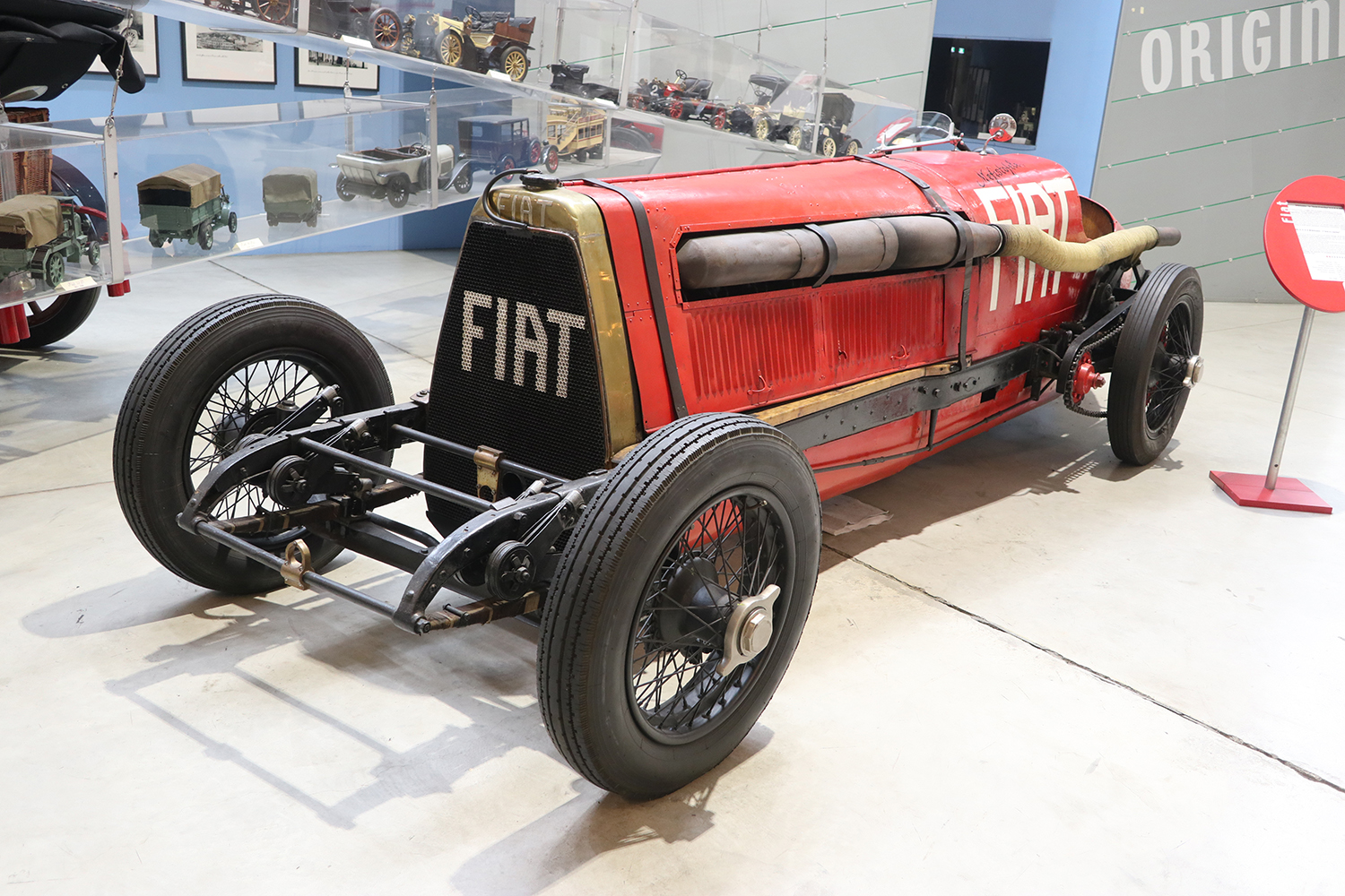 1924 FIAT Mefi stofeleのフロントスタイリング