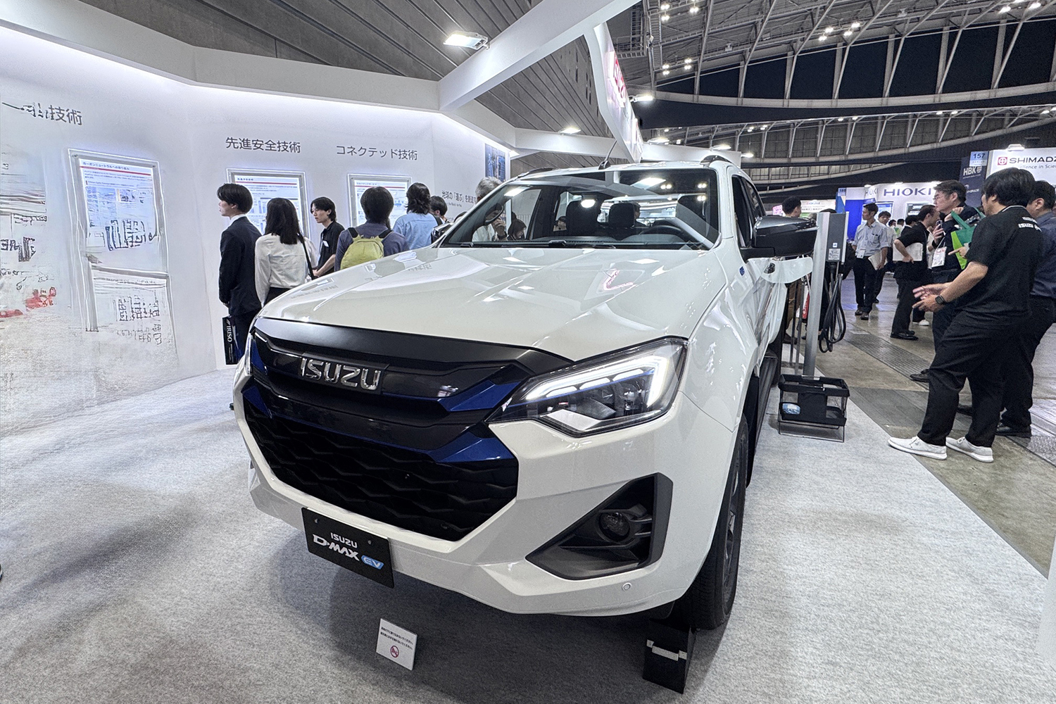 いすゞD-MAX EVのフロントスタイリング