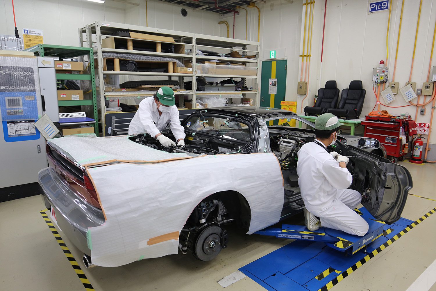 NSXリフレッシュプランの作業
