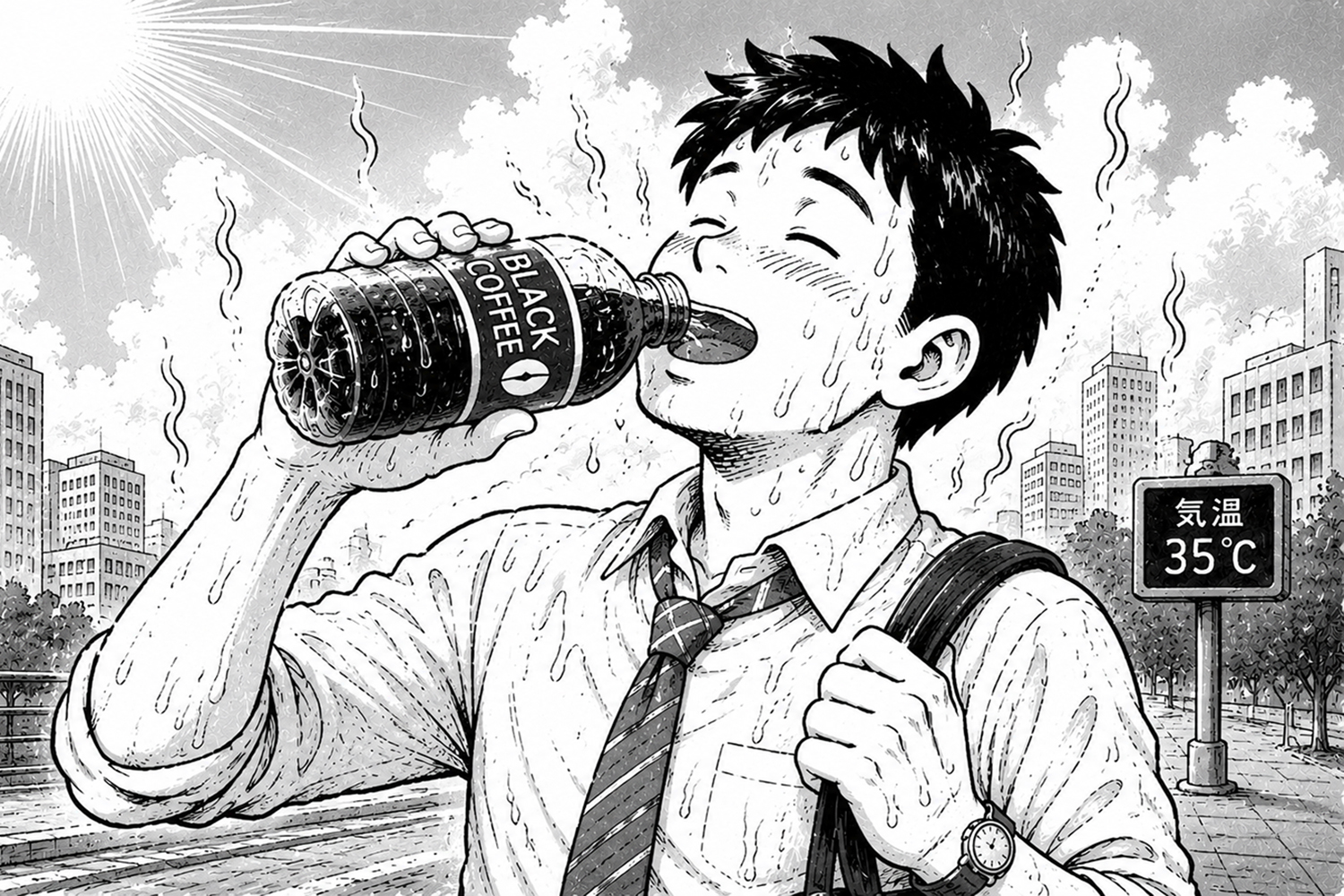 夏の水分補給