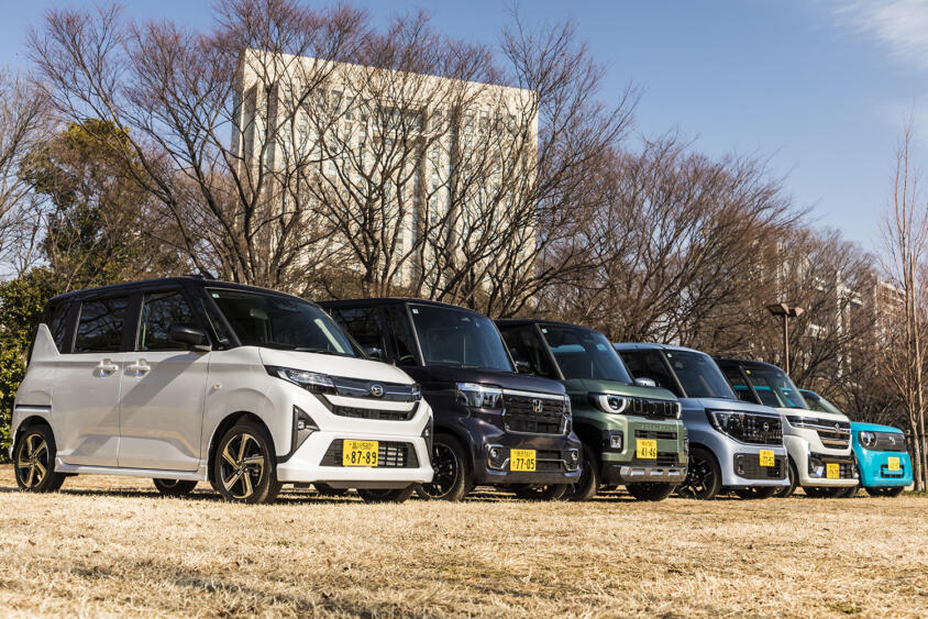 普通車顔負けの装備と走りでファーストカー化した軽自動車！　最新ターボ＆EVモデル６台の通信簿