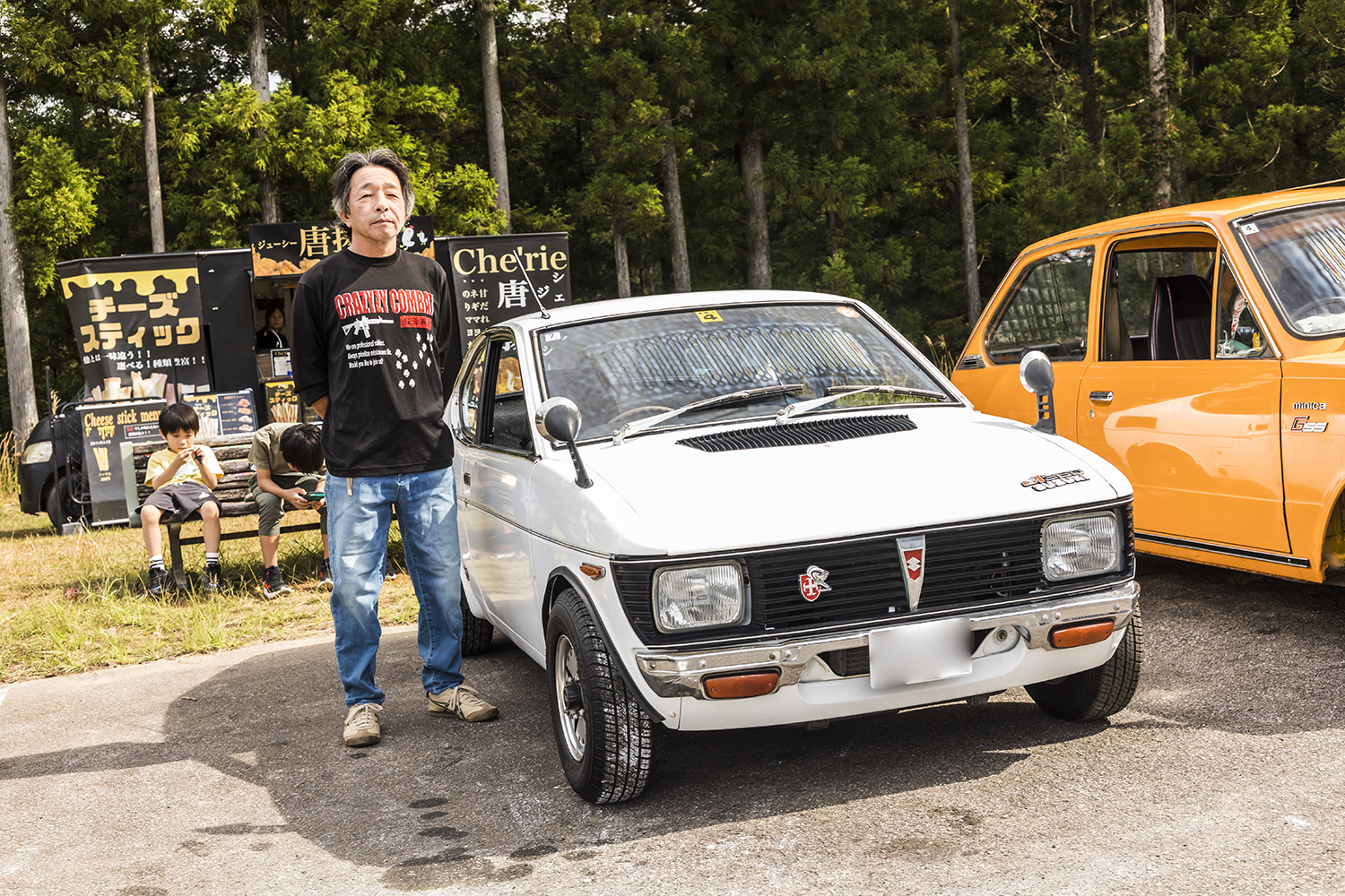 1971年スズキ・フロンテクーペと藤井さん