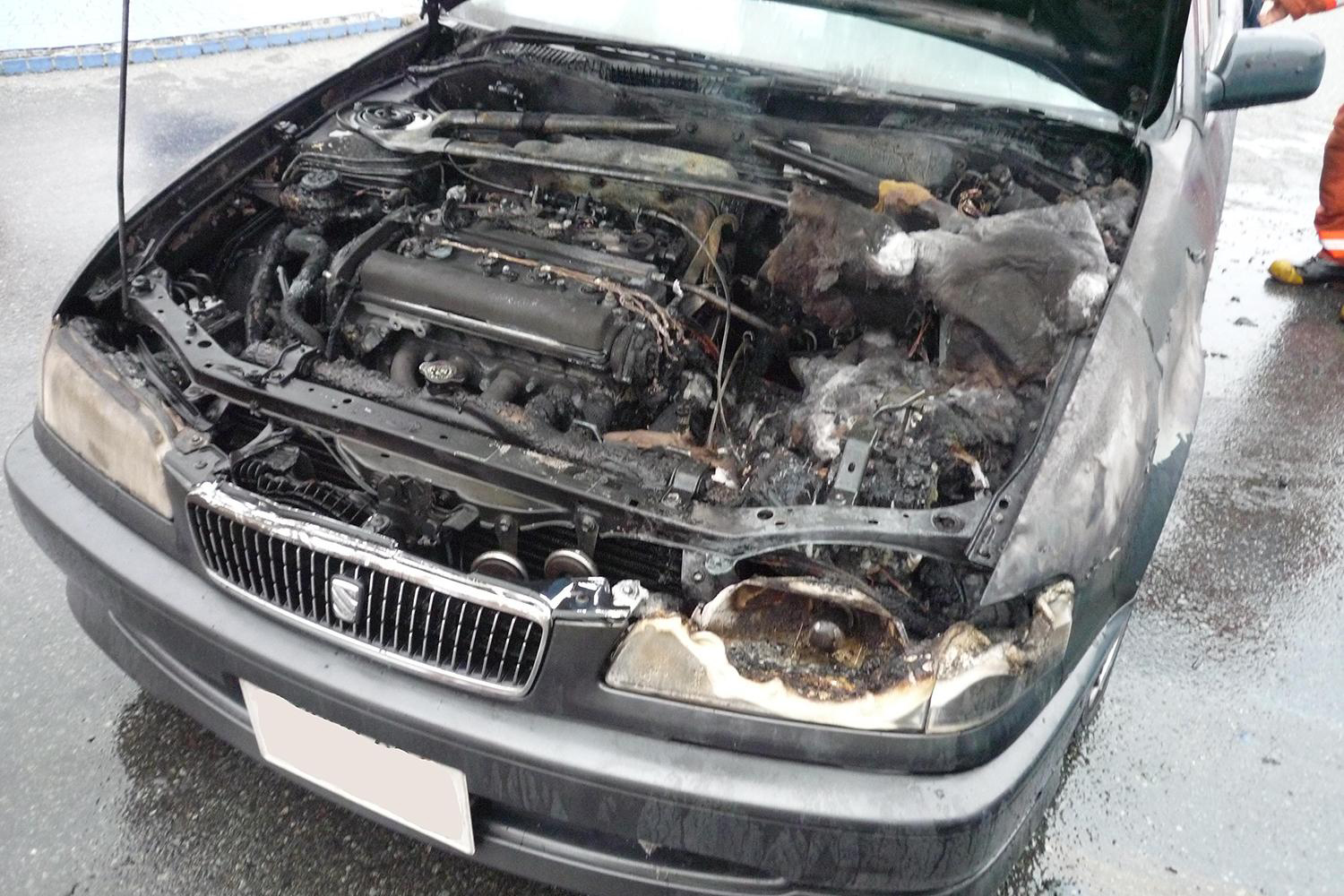 車両火災にあった車両 〜 画像11