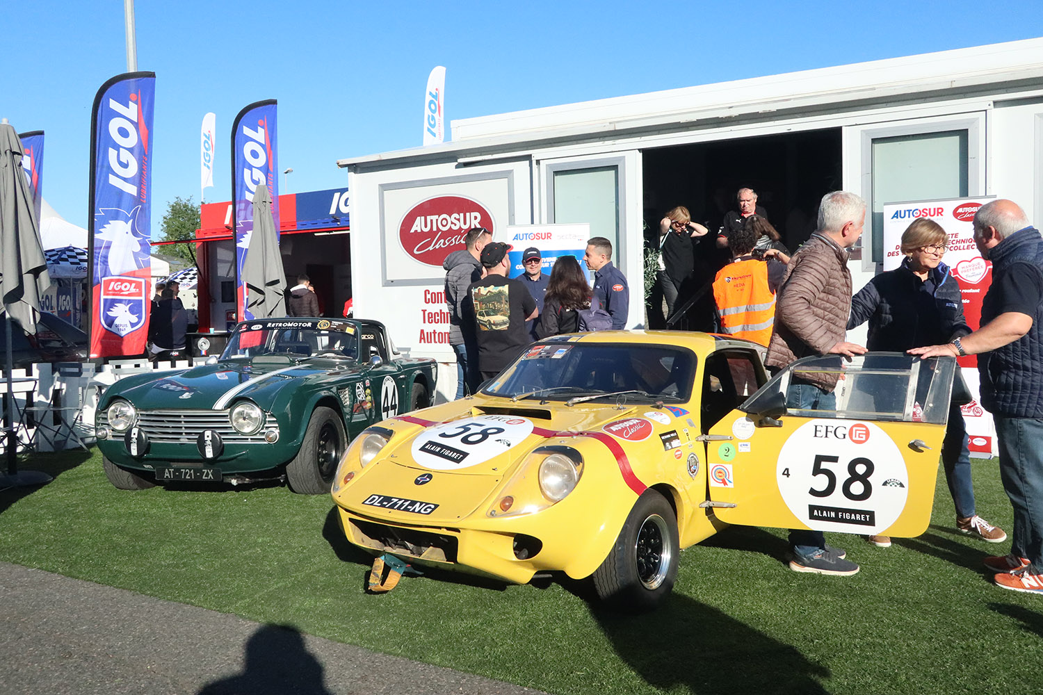 1965 Mini Marcos GT & 1968 Triumph TR 250