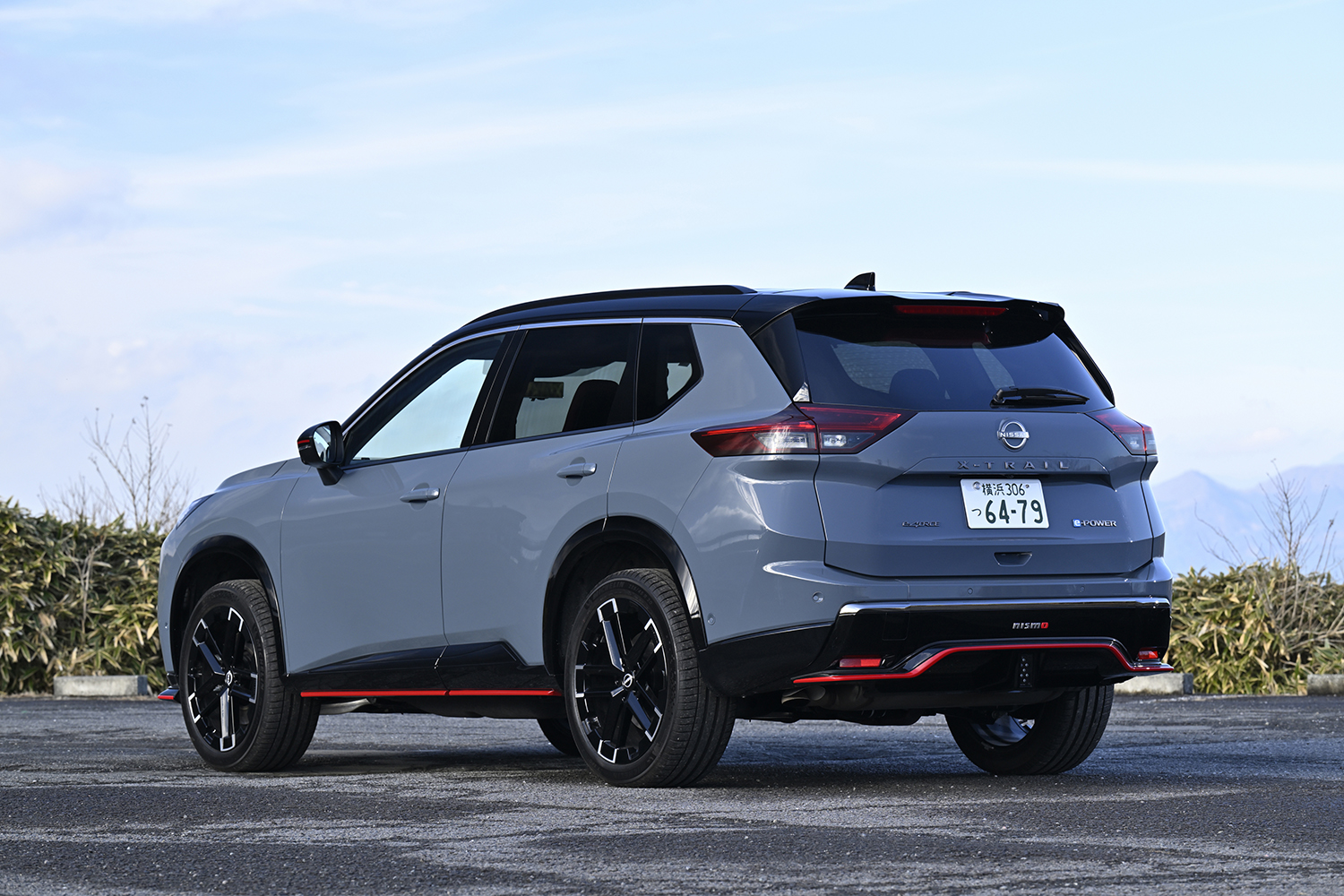 日産エクストレイルニスモのリヤスタイリング