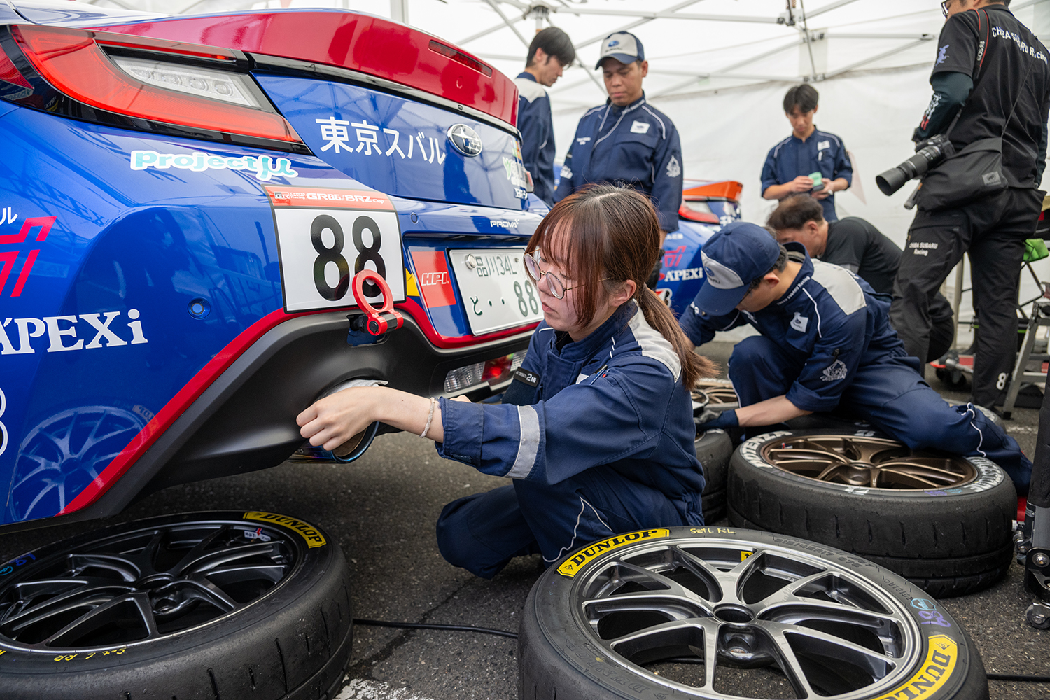 GR86／BRZ CupのTeam Takutyの戦いに密着 〜 画像20