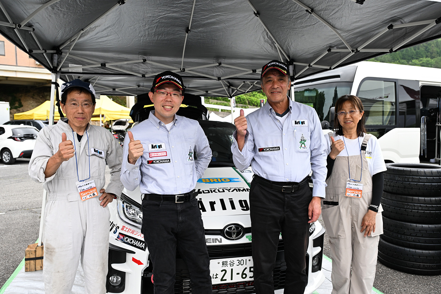 内藤選手 サービスチーム