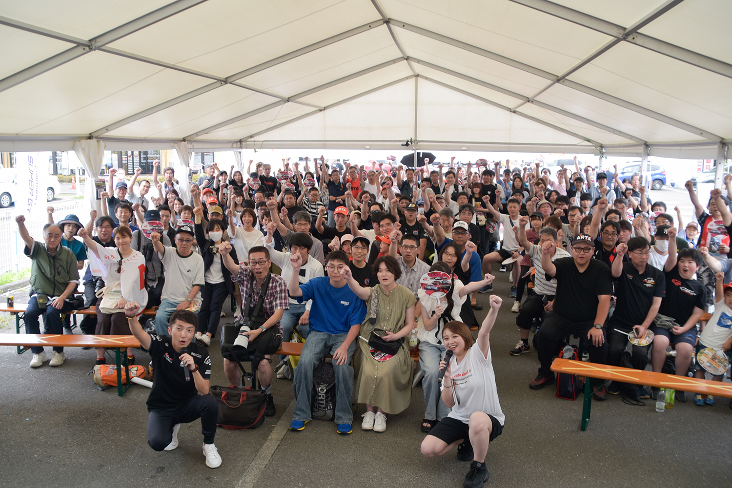「SUPER GT EXPERIENCE サーキットに行こう!! in スーパーオートバックス・仙台泉加茂」が開催