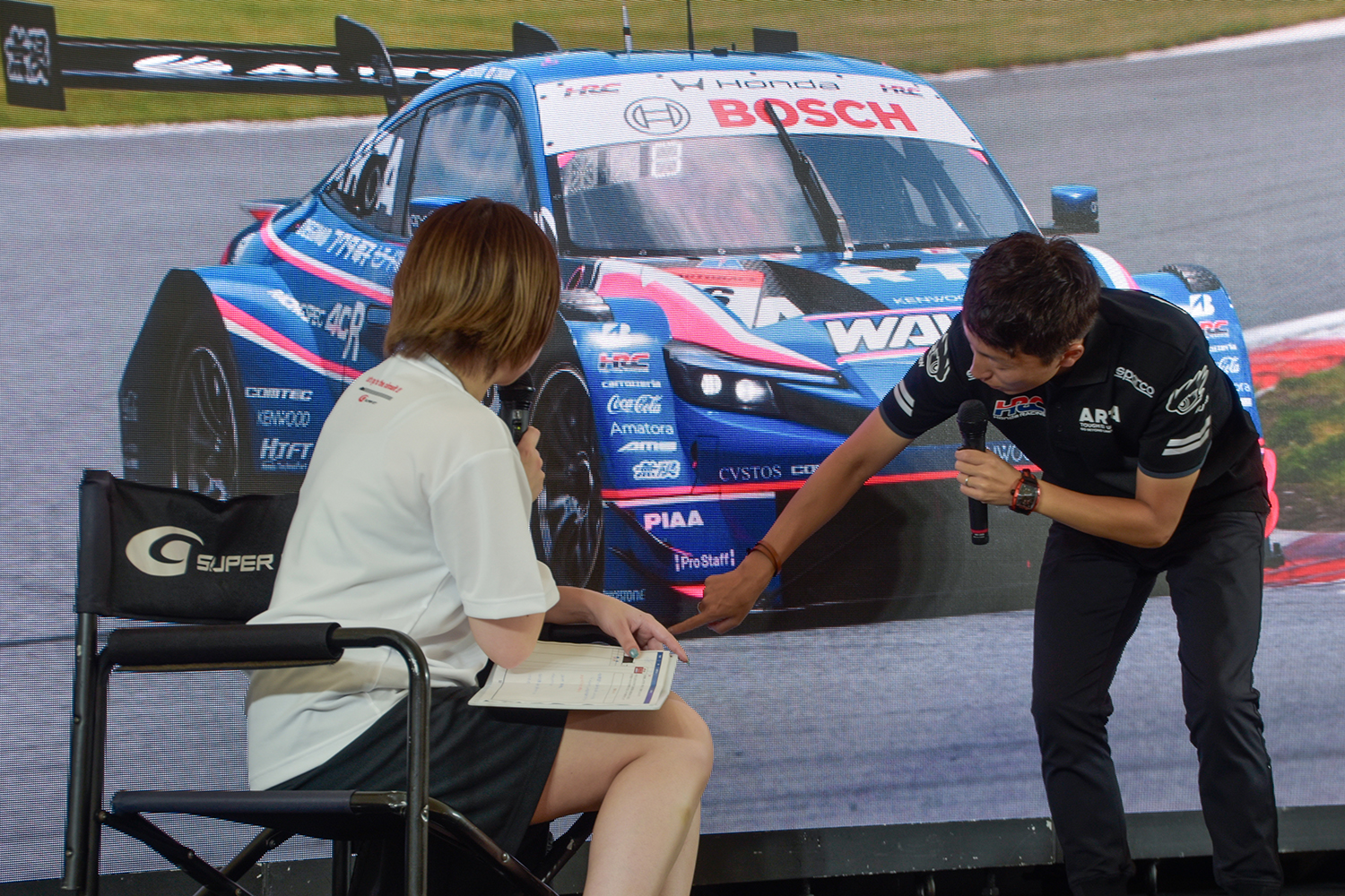 SUPER GT EXPERIENCE サーキットに行こう!! in スーパーオートバックス・仙台泉加茂 トークショー