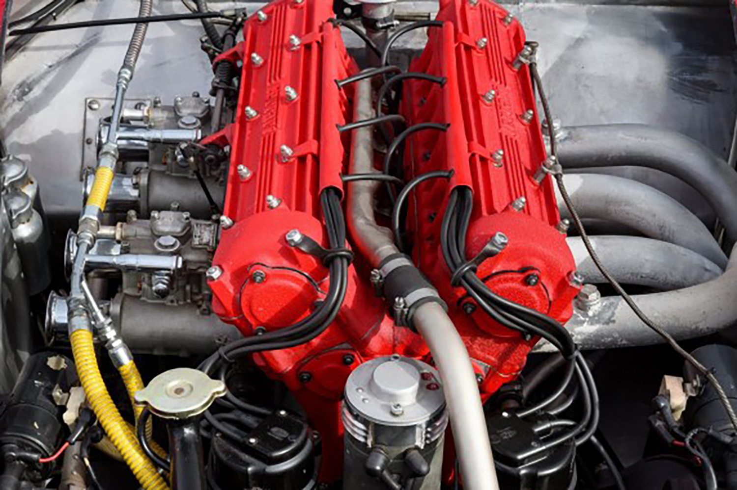 フェラーリ500TR エンジンカバー 〜 画像2