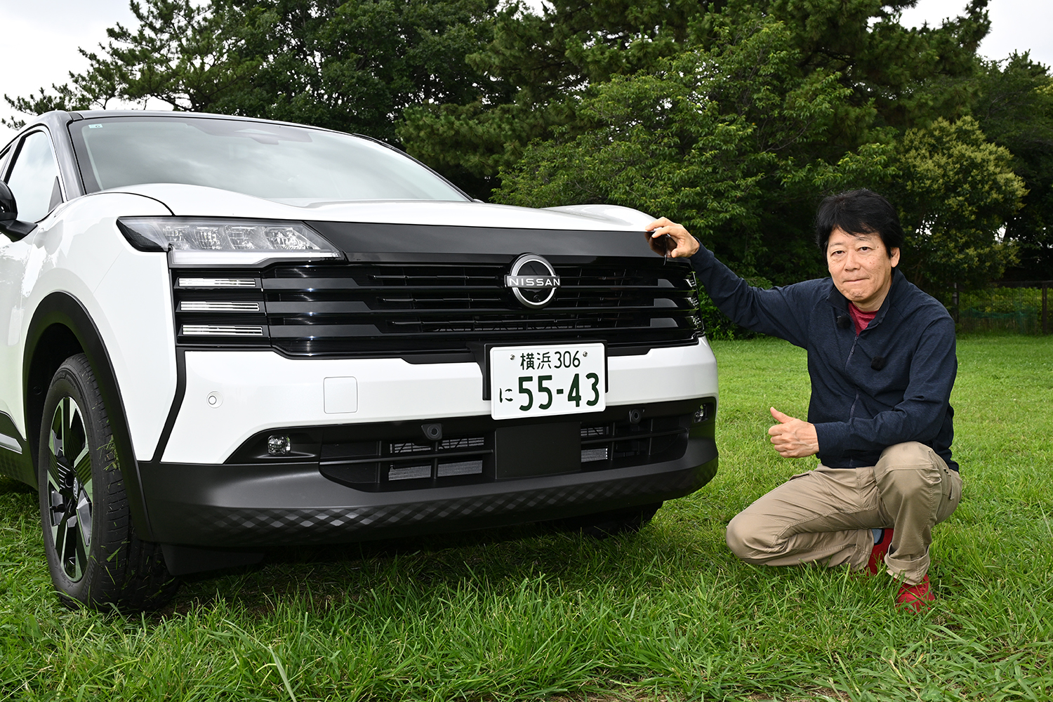 日産新型キックスとモータージャーナリストの中谷明彦さん