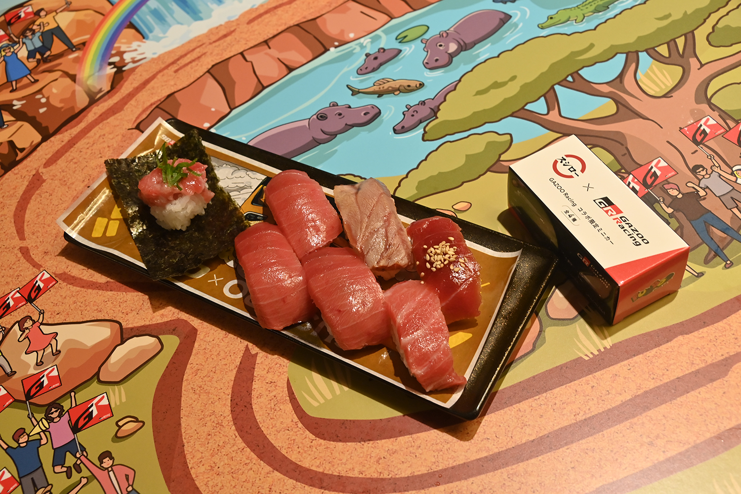スシローとGAZOO Racingがミニカーが貰える限定イベント「SUSHIGO!」を開催 〜 画像41