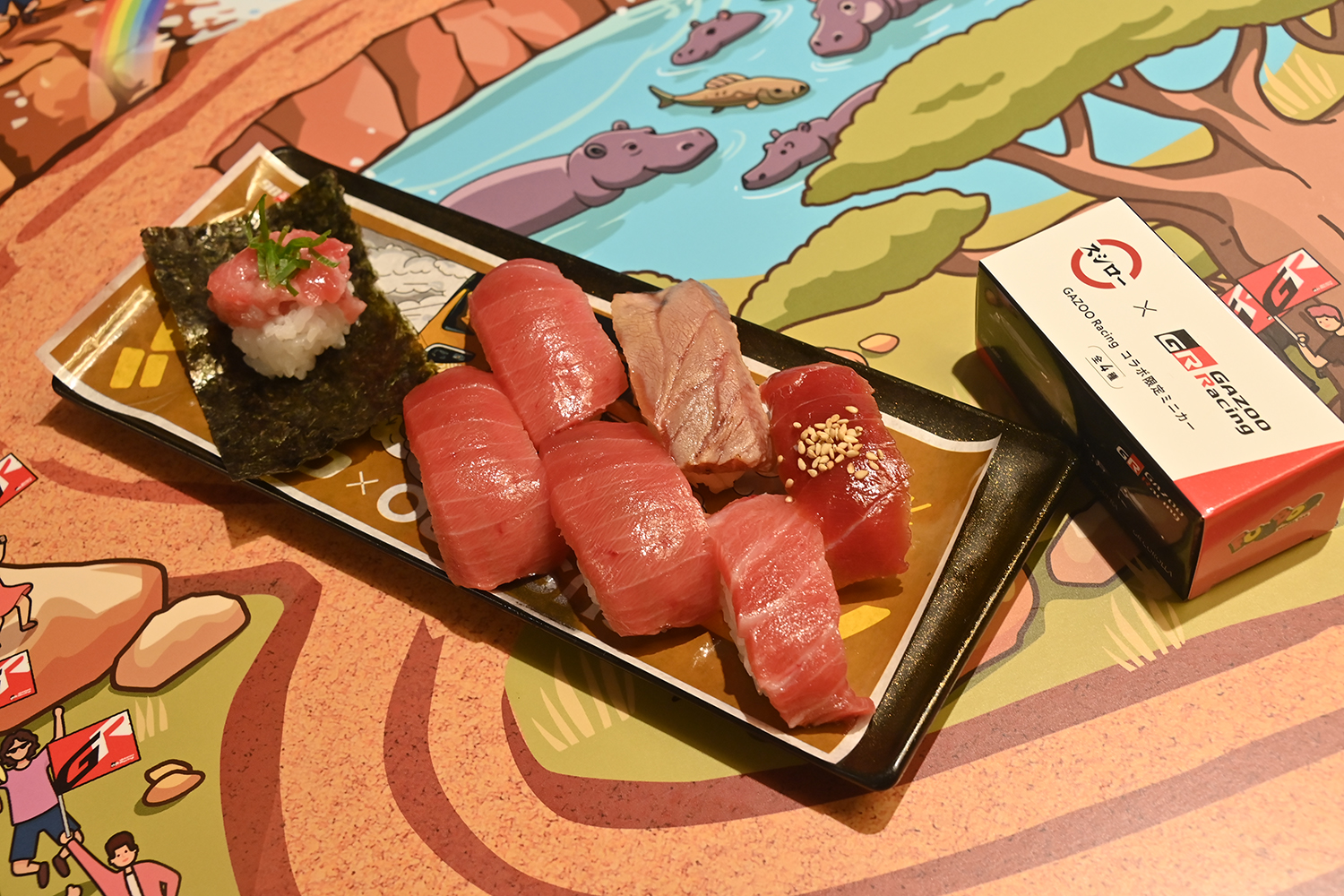 スシローとGAZOO Racingがミニカーが貰える限定イベント「SUSHIGO!」を開催 〜 画像17