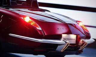 光岡が新型モデルの新たなティザー画像を公開