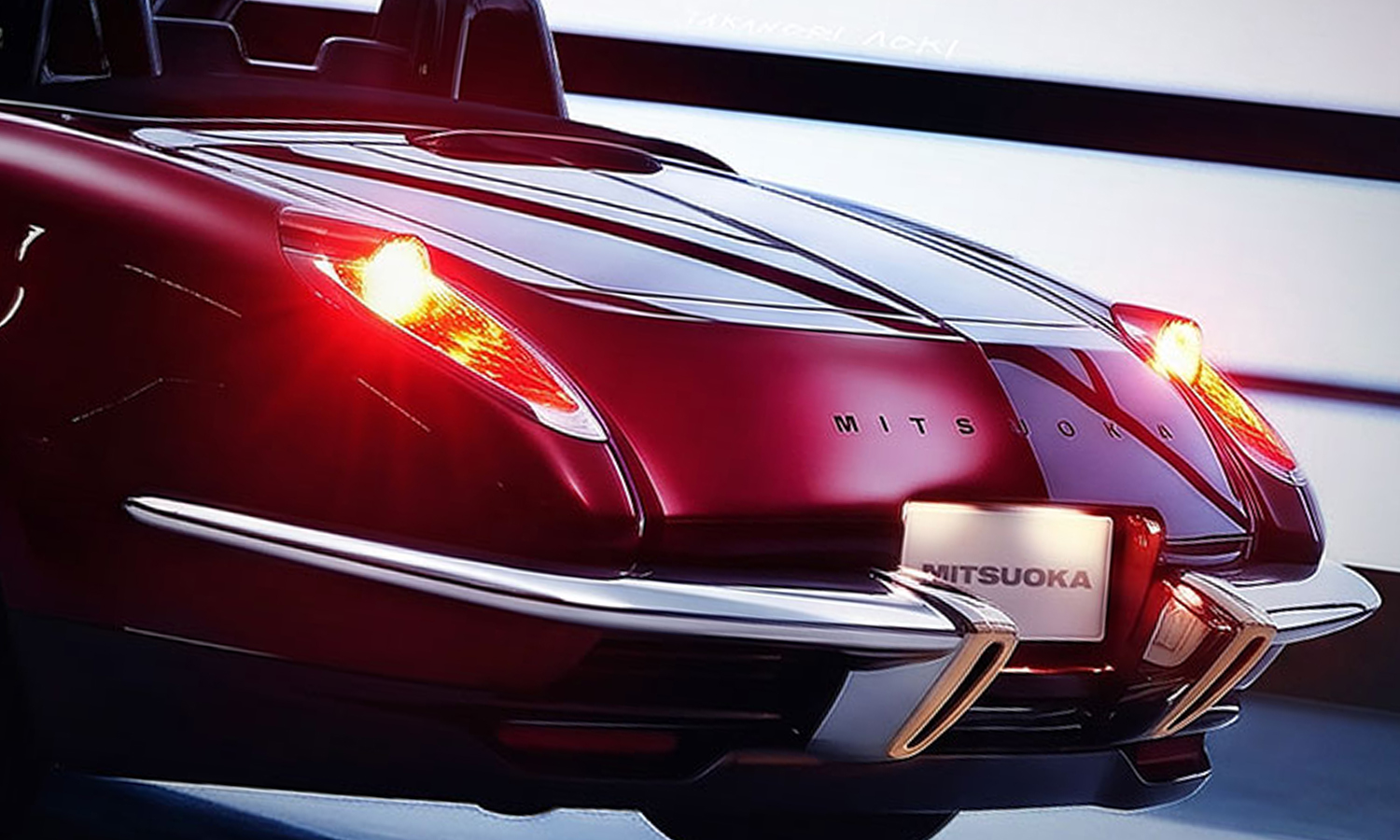 光岡が新型モデルの新たなティザー画像を公開
