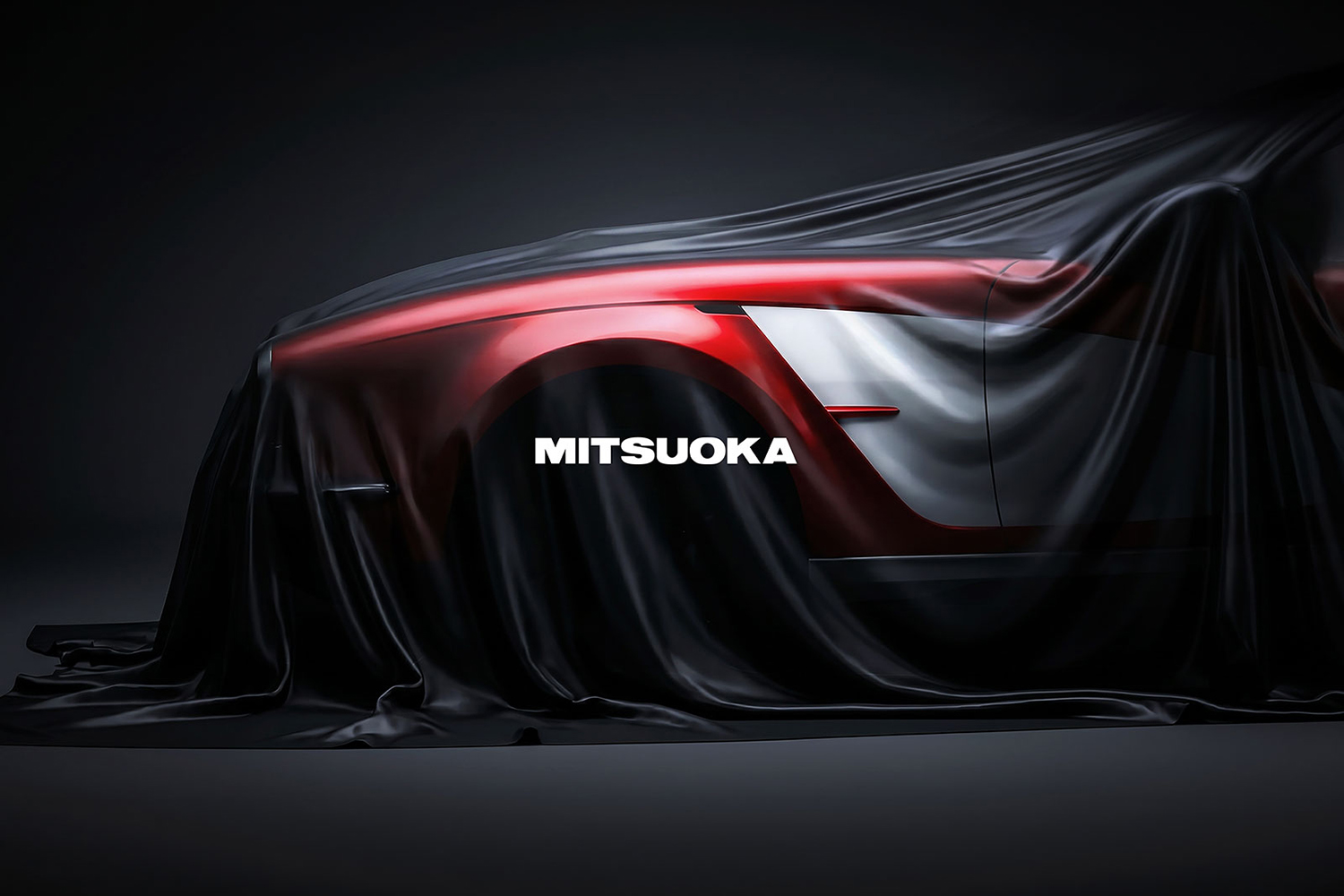 光岡の新型車のティザー画像
