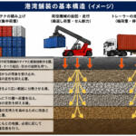 【画像】港湾の舗装は普通の道路とはひと味違う！　重い荷物や車両の動きを計算し尽くした設計だった 〜 画像7