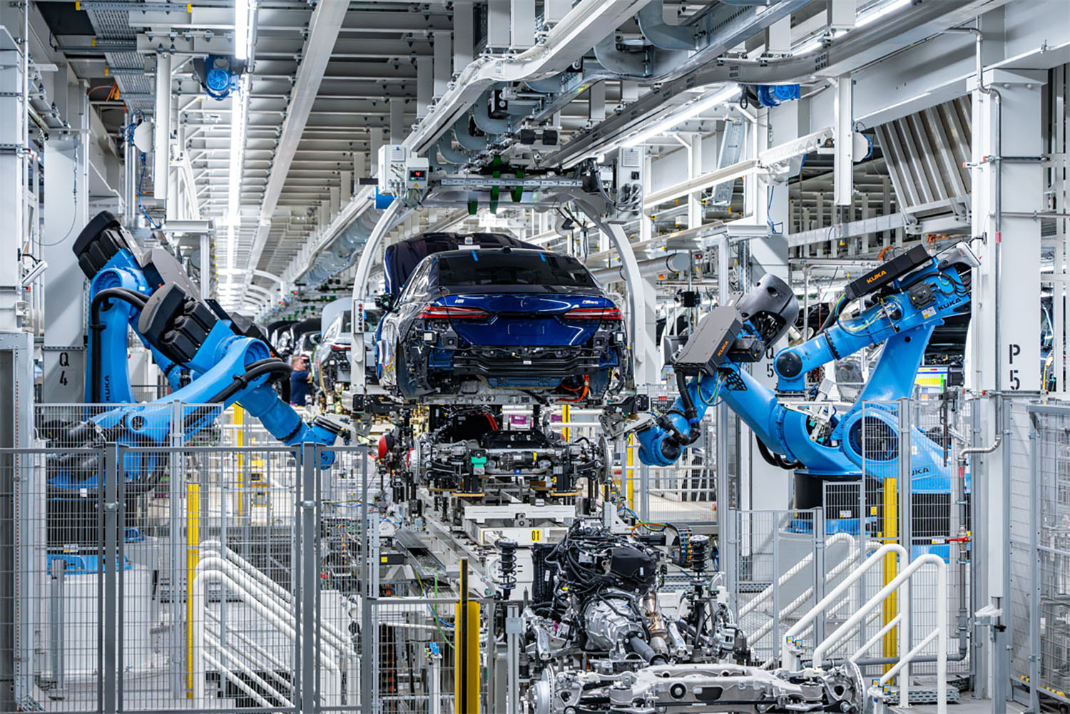 BMWの工場のイメージ