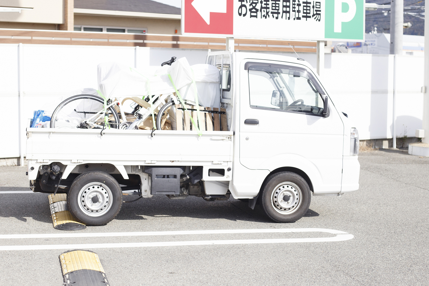 軽トラックの荷台のイメージ