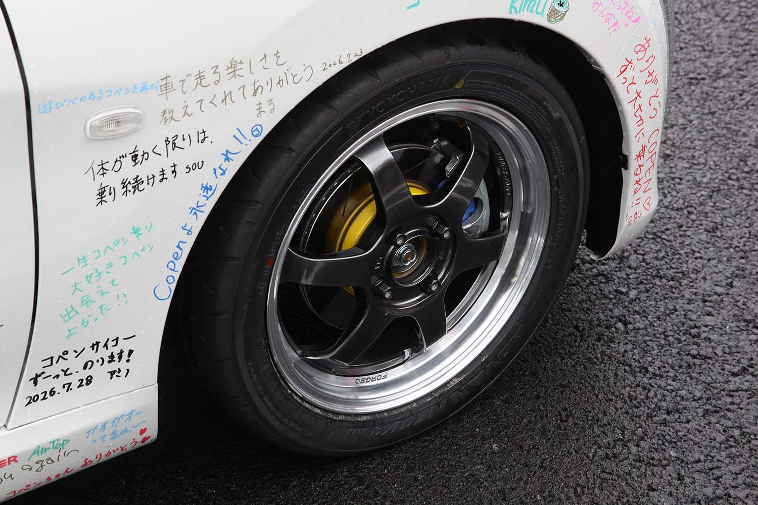 井上社長自らのドライブで「コペン」がK４GPで有終の美を飾った 〜 画像7