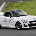 【画像】ダイハツの井上社長が参戦した軽自動車だけのレース「K4GP」！　生産終了する現行コペンのラストランの現場で「次期コペン」についても井上社長に直撃取材した 〜 画像20