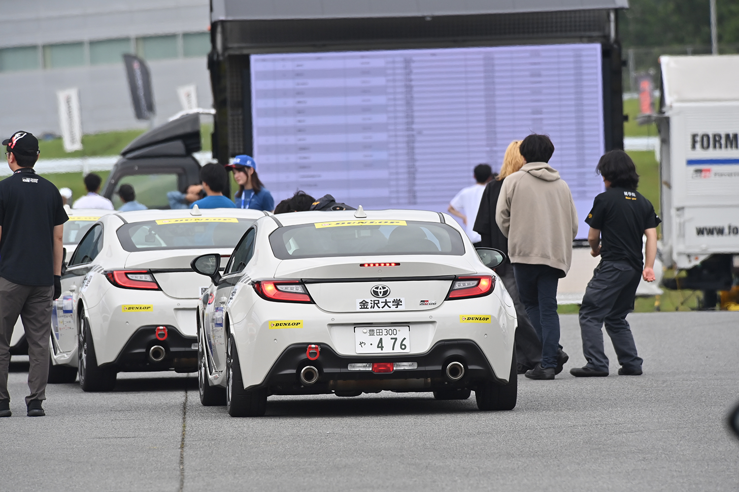 フォーミュラジムカーナ Rd.２で決勝に駒を進めた上位６校が決定 〜 画像123