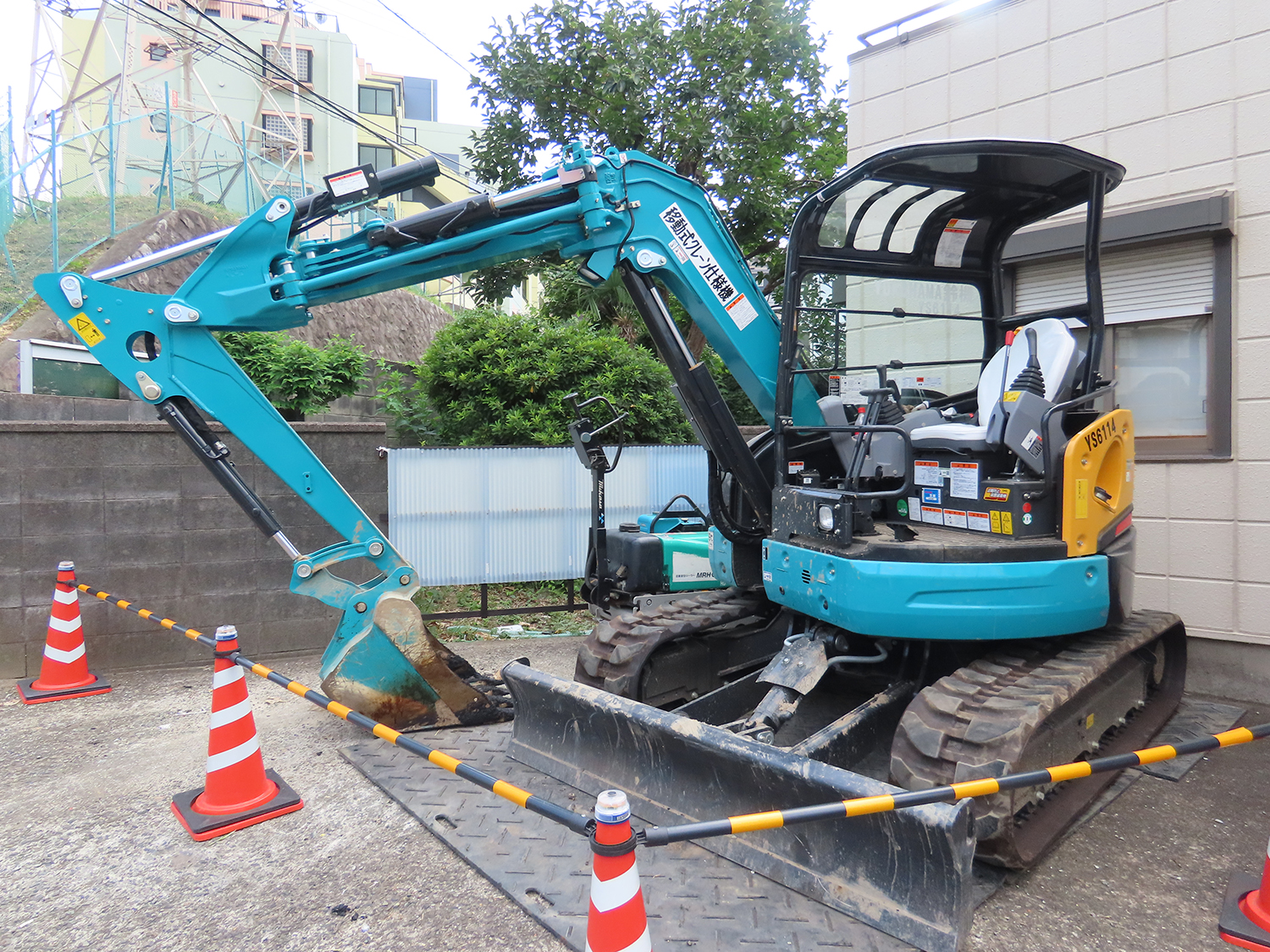 ショベルカーのイメージ
