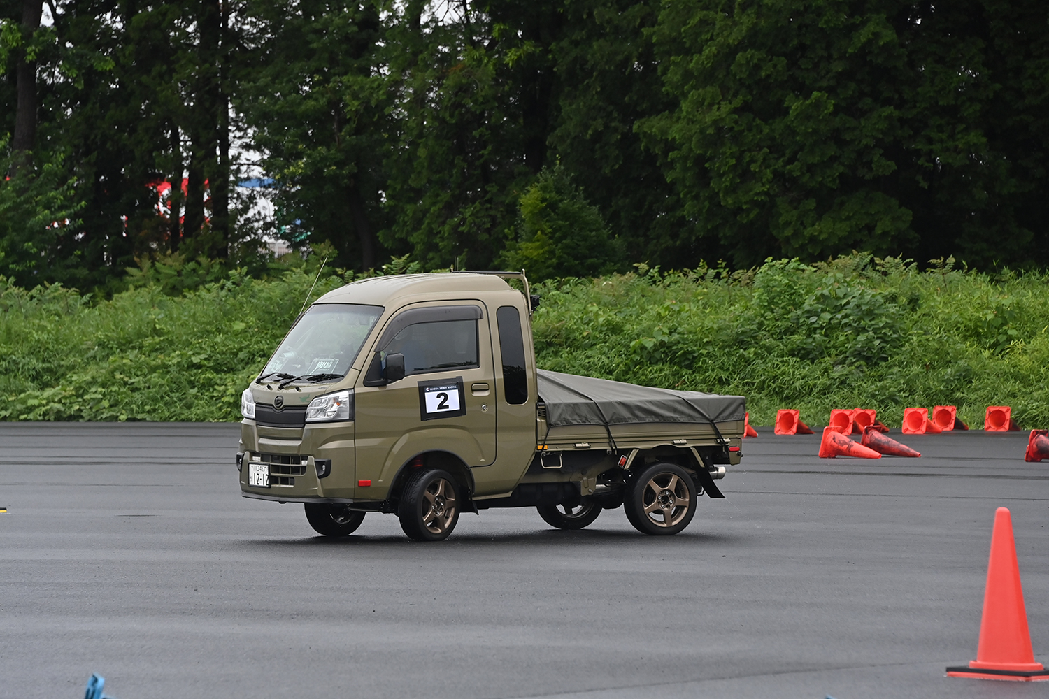 MAZDA SPIRIT RACING GYMKHANA EXPERIENCEの様子