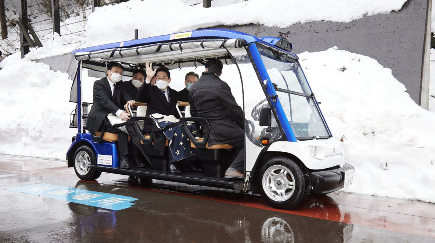 自動運転バスのイメージ 〜 画像6