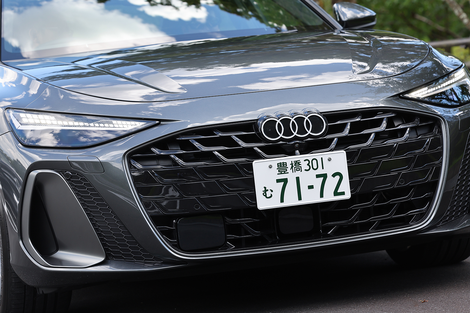 アウディA6のフロントマスク