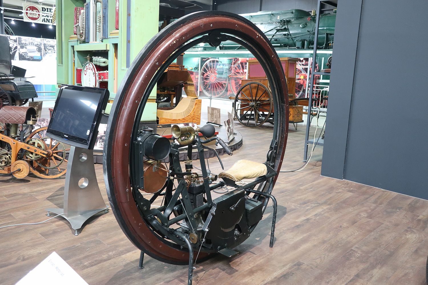 1894 Einrad- Motorrad