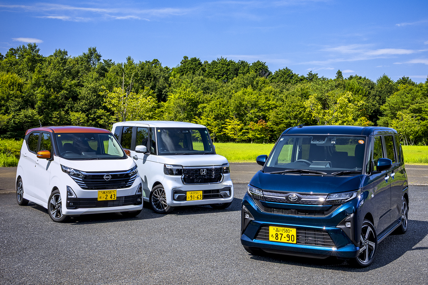 ダイハツ・ムーヴと日産デイズとホンダN-BOX