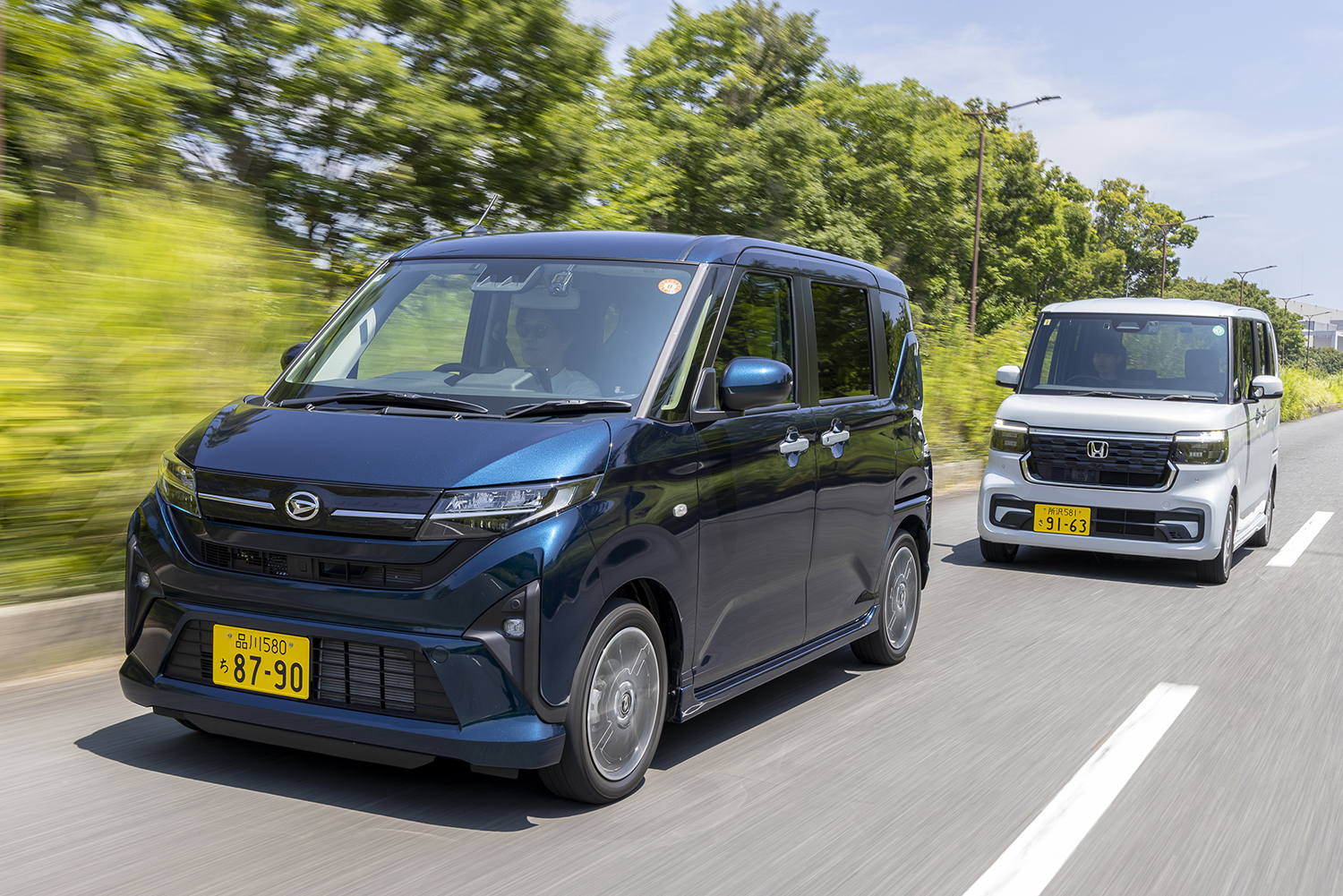 ダイハツ・ムーヴとホンダN-BOXの走行 〜 画像10