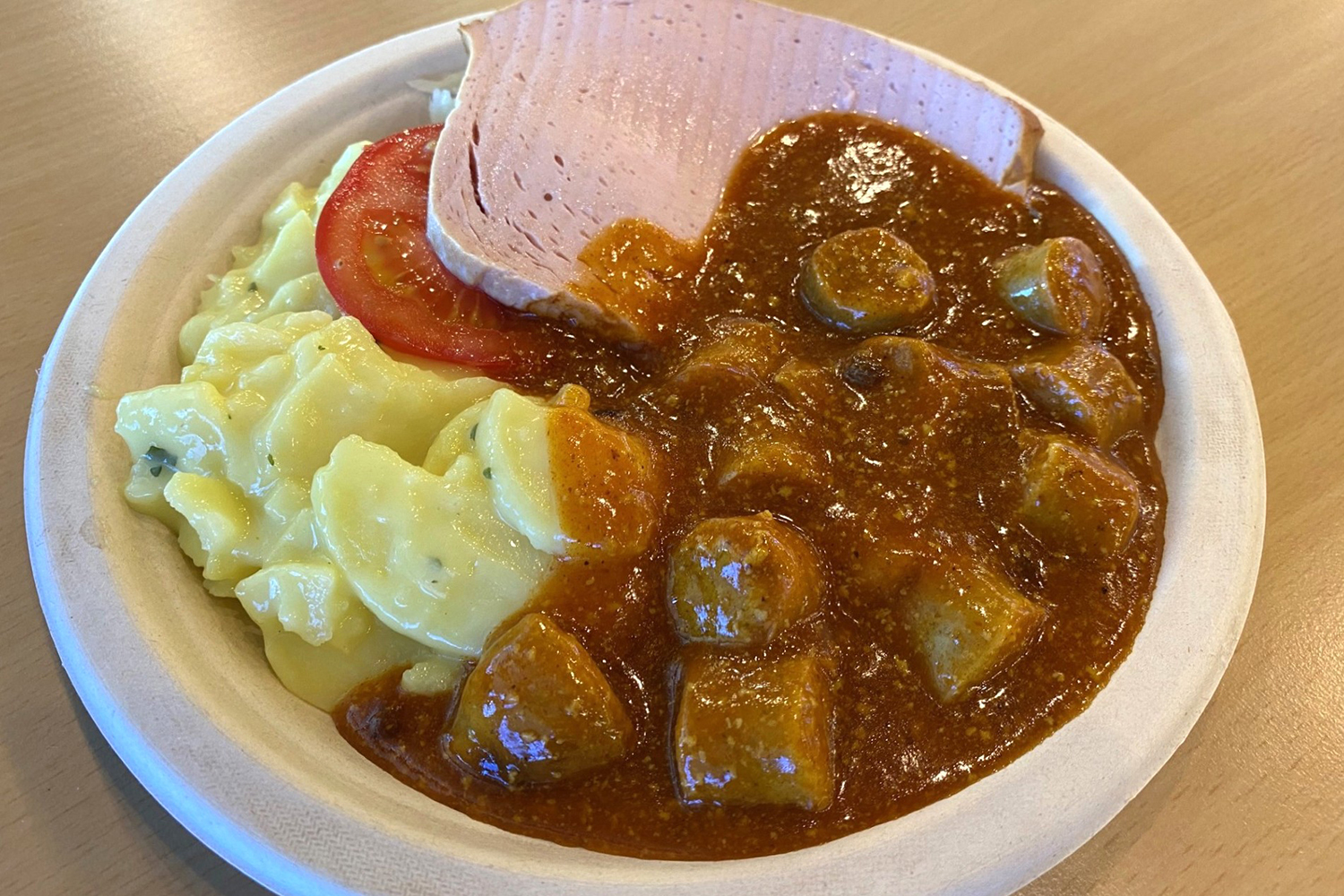 メディアセンターでのランチ