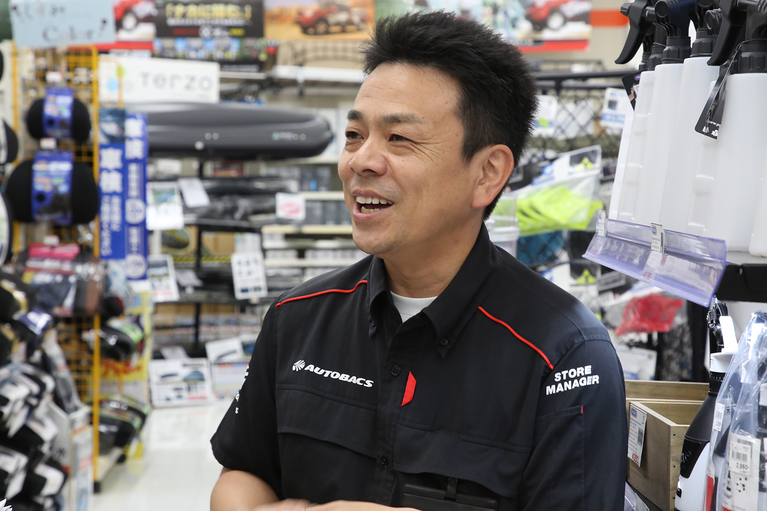 オートバックス春日部の関根慎吾店長